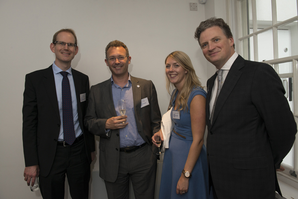 Charles Bagot and Colm Nugent of Hardwicke Chambers with Rob Thomas and Katie Edwards of NewLaw