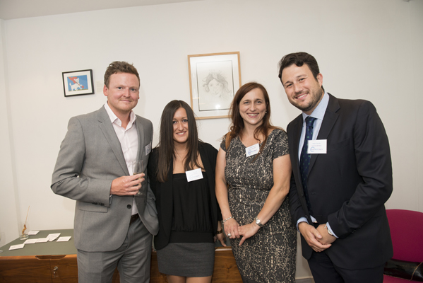 Ryan Lewis of The Nestor Partnership, Dagmara Sztynyk, Isidoro Bonilla and Joanna Mackiewicz of Levenes