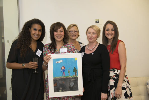 Chloe Morgan, Caroline Klage, Jo Chapman, Cheryl Abrahams and Claudia Hillemand of Bolt Burdon Kemp