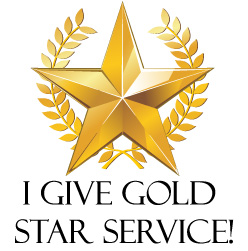 Picture of a gold star
