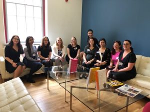 Group of women lawyers at Bolt Burdon Kemp's office