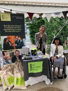 Raquel Siganporia and Alex Dabek supporting Horatio’s Garden at their Afternoon Tea party, Salisbury