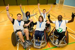 Bolt Burdon Kemp wheelchair rugby winners