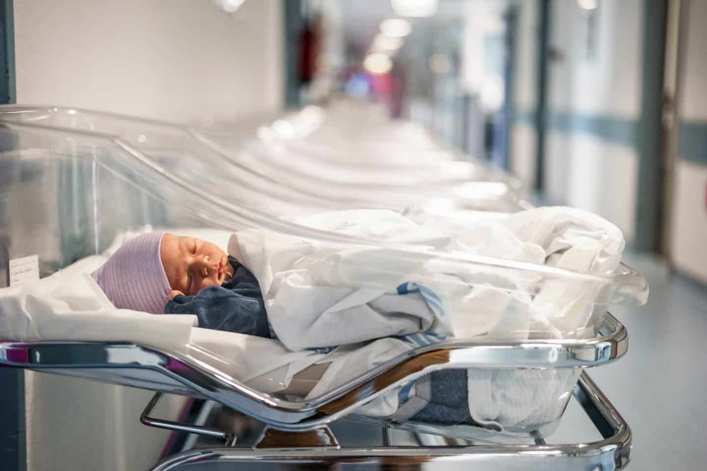 Baby in Maternal Ward