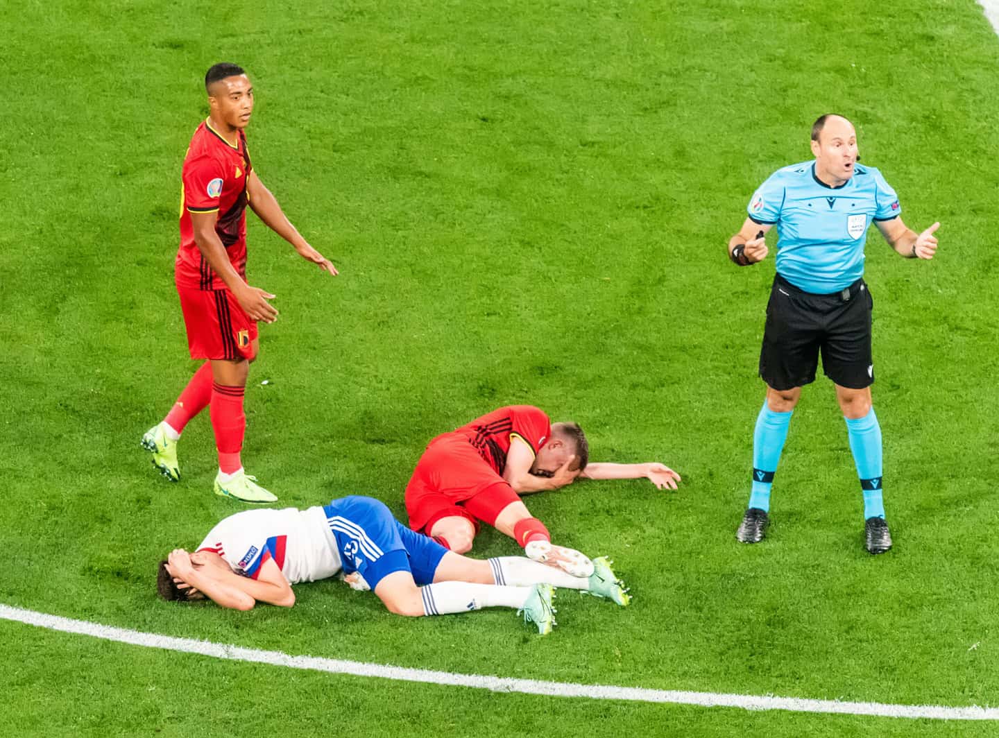 Saint,Petersburg,,Russia,,June,12,,2021.,Players,Timothy,Castagne