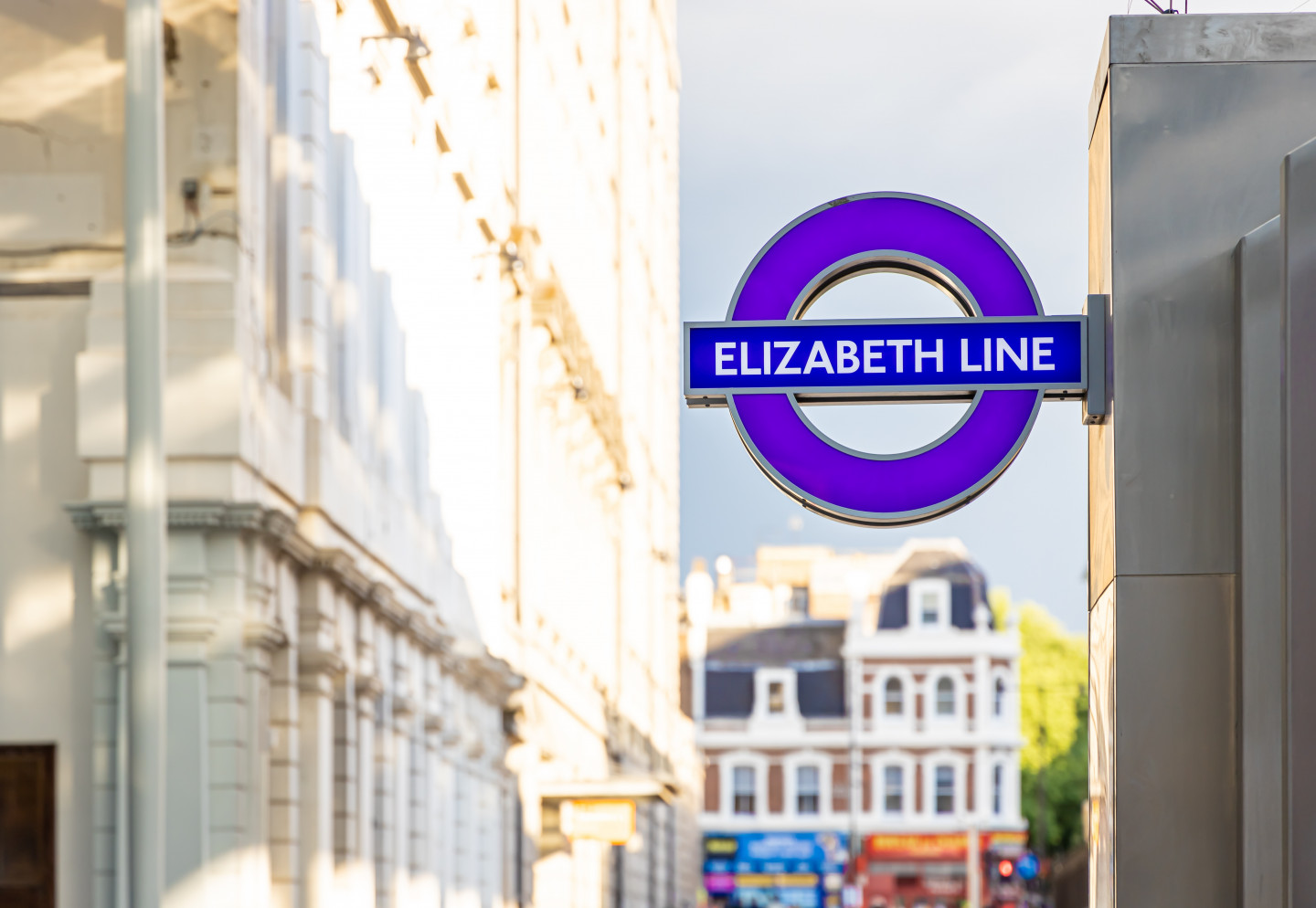 New,Elizabeth,Line,Of,London,Tube,Network,,England