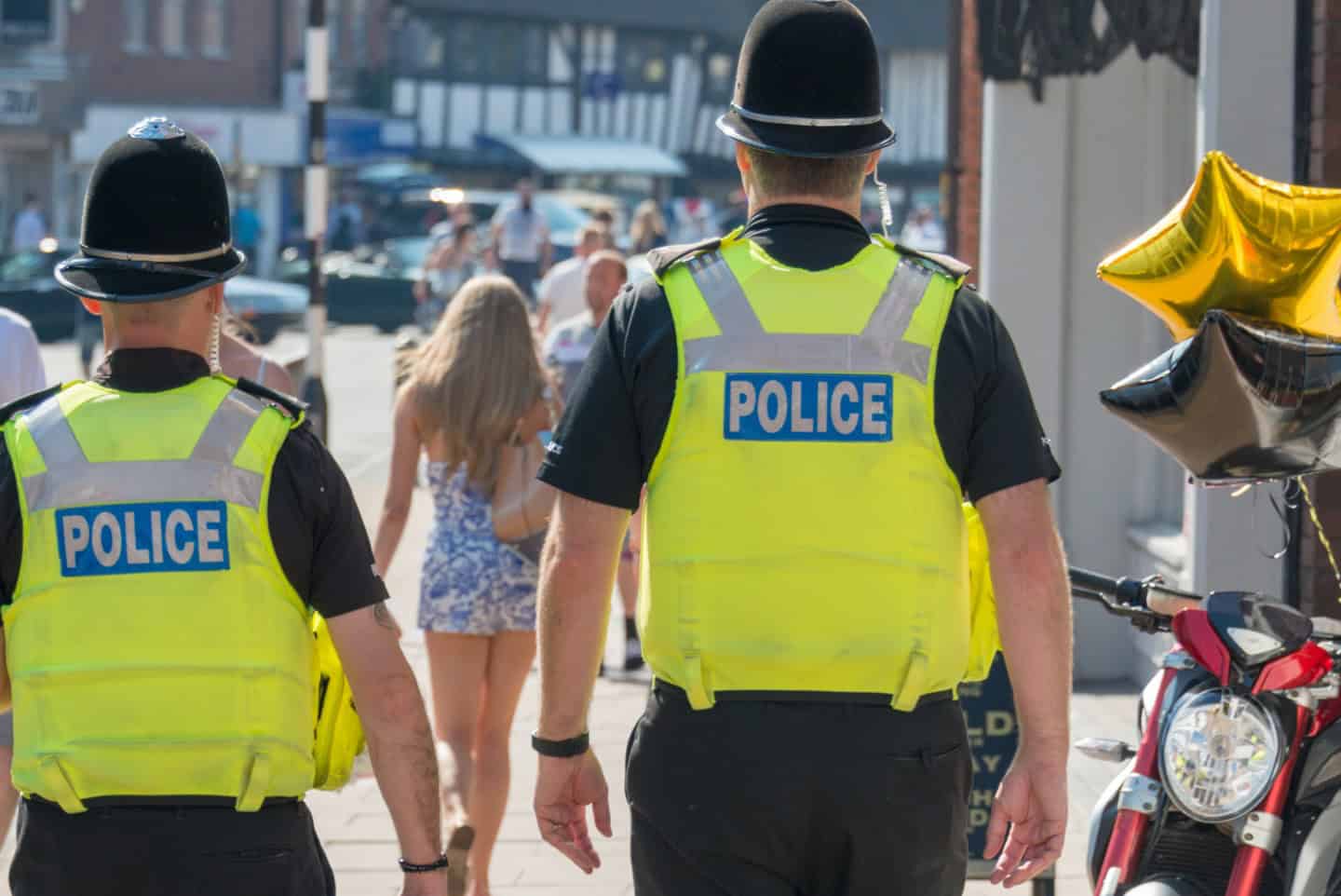 Metropolitan Police in uniform
