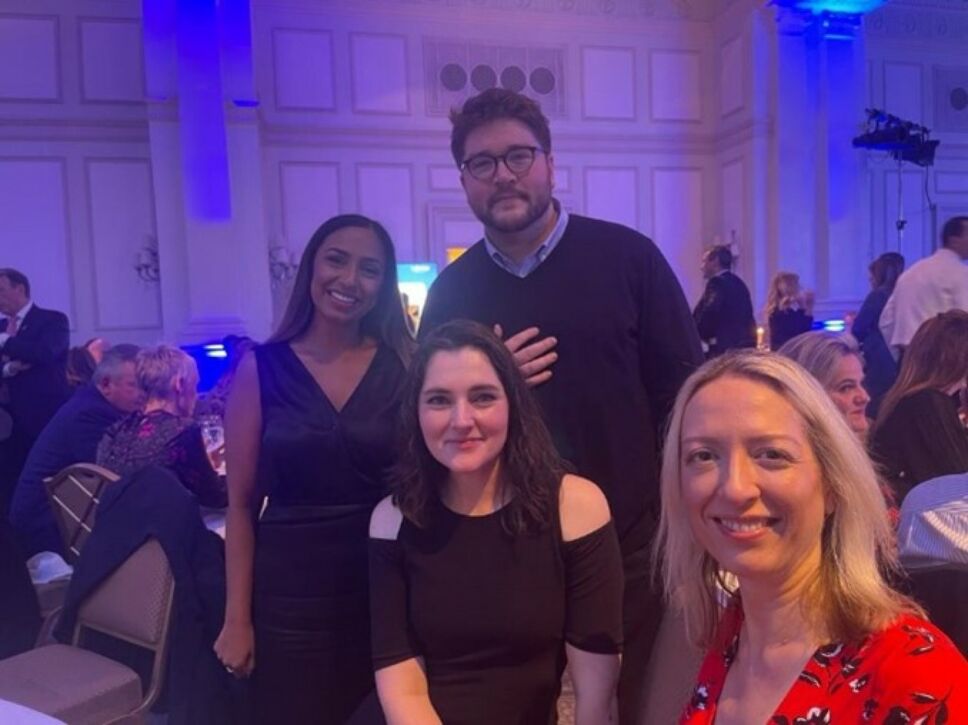 Adult brain injury team at the Headway Annual Awards