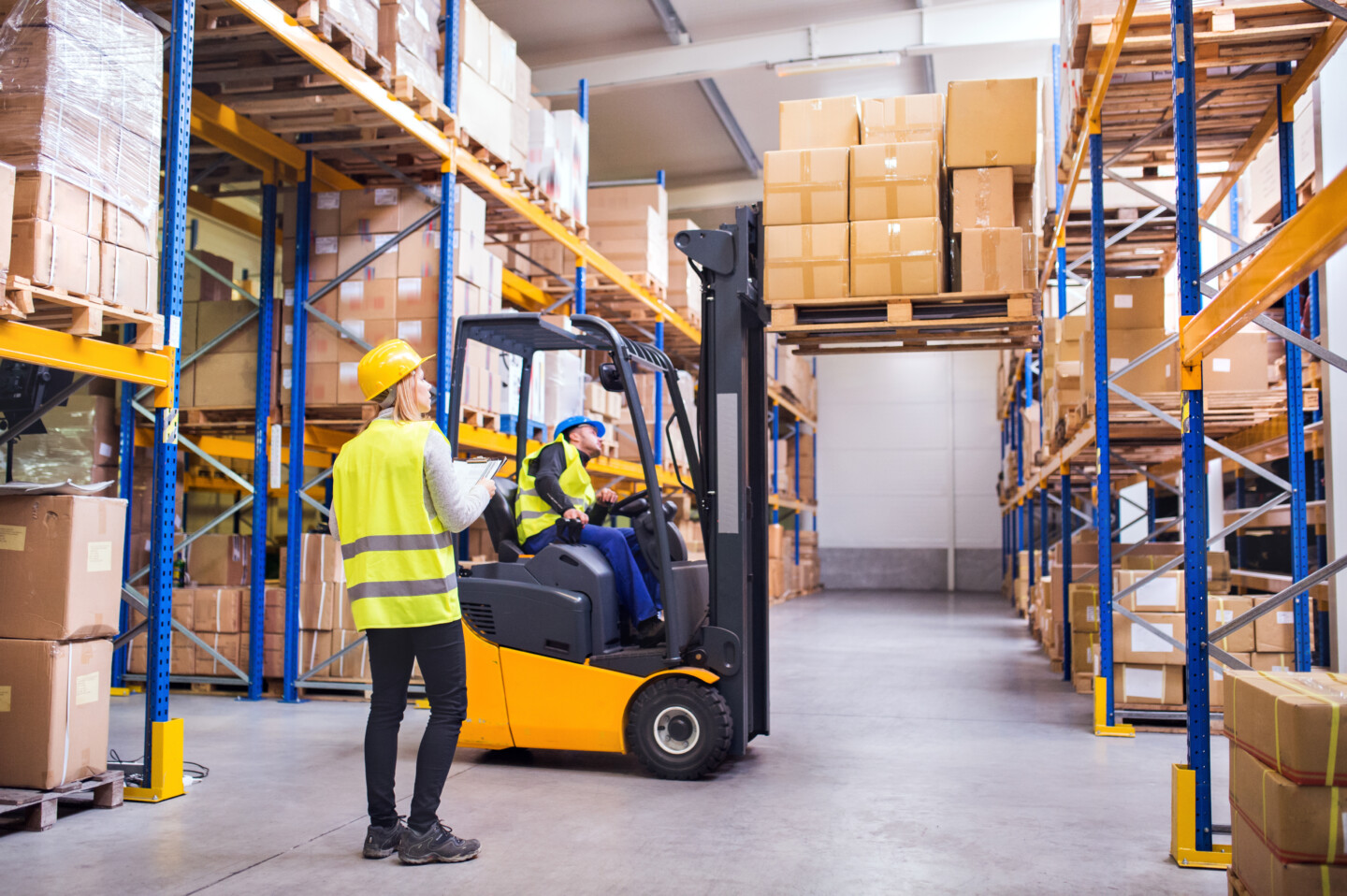 Accidnets involving forklift trucks