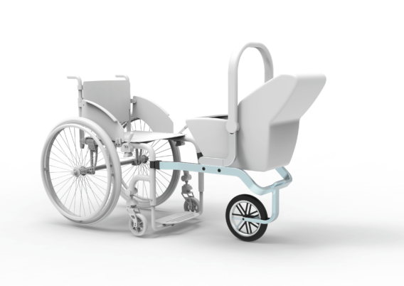 Wheelchair buggy design