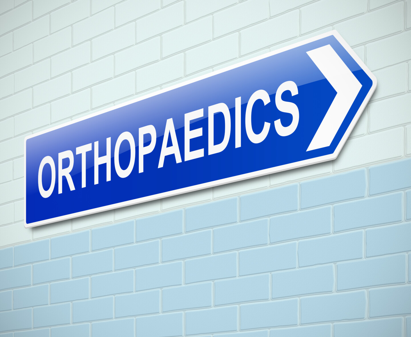 Illustration,Depicting,A,Sign,Directing,To,Orthopaedics.