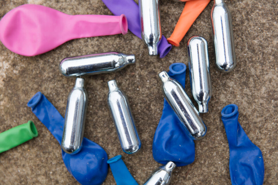 Nitrous,Oxide,Metal,Bulbs,Or,Laughing,Gas,Recreational,Drug,Use