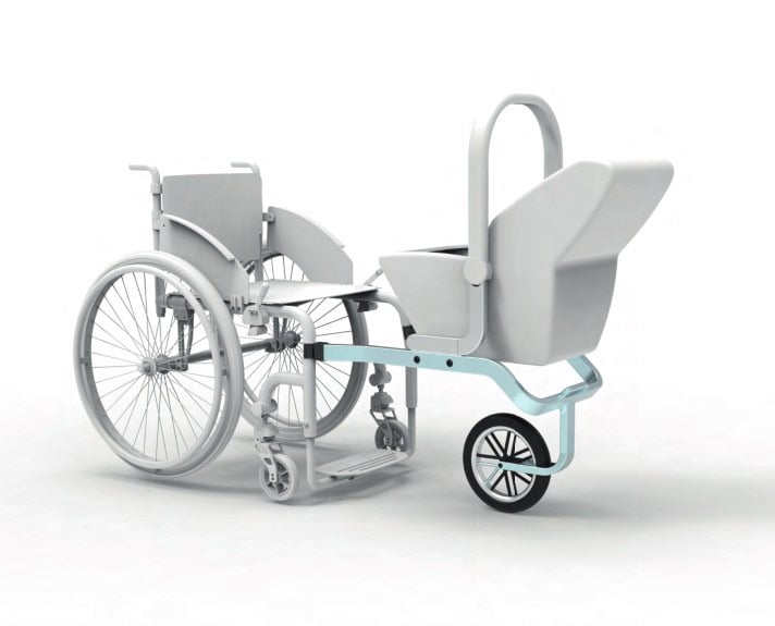 Tom Baker wheelchair buggy