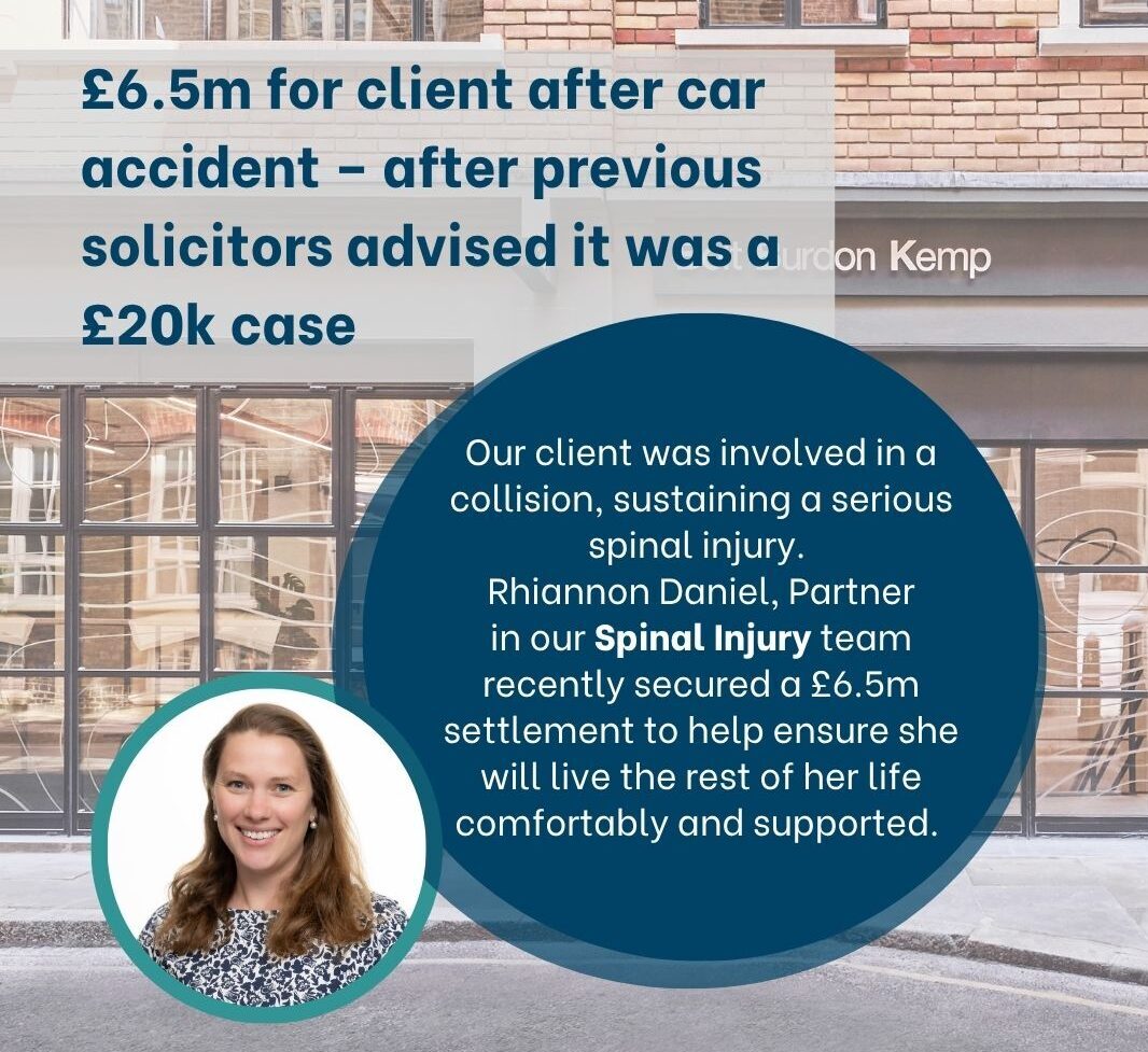 Spinal Injury success story